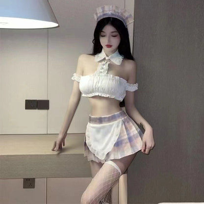7 Piece Short Skirt Type Nighty