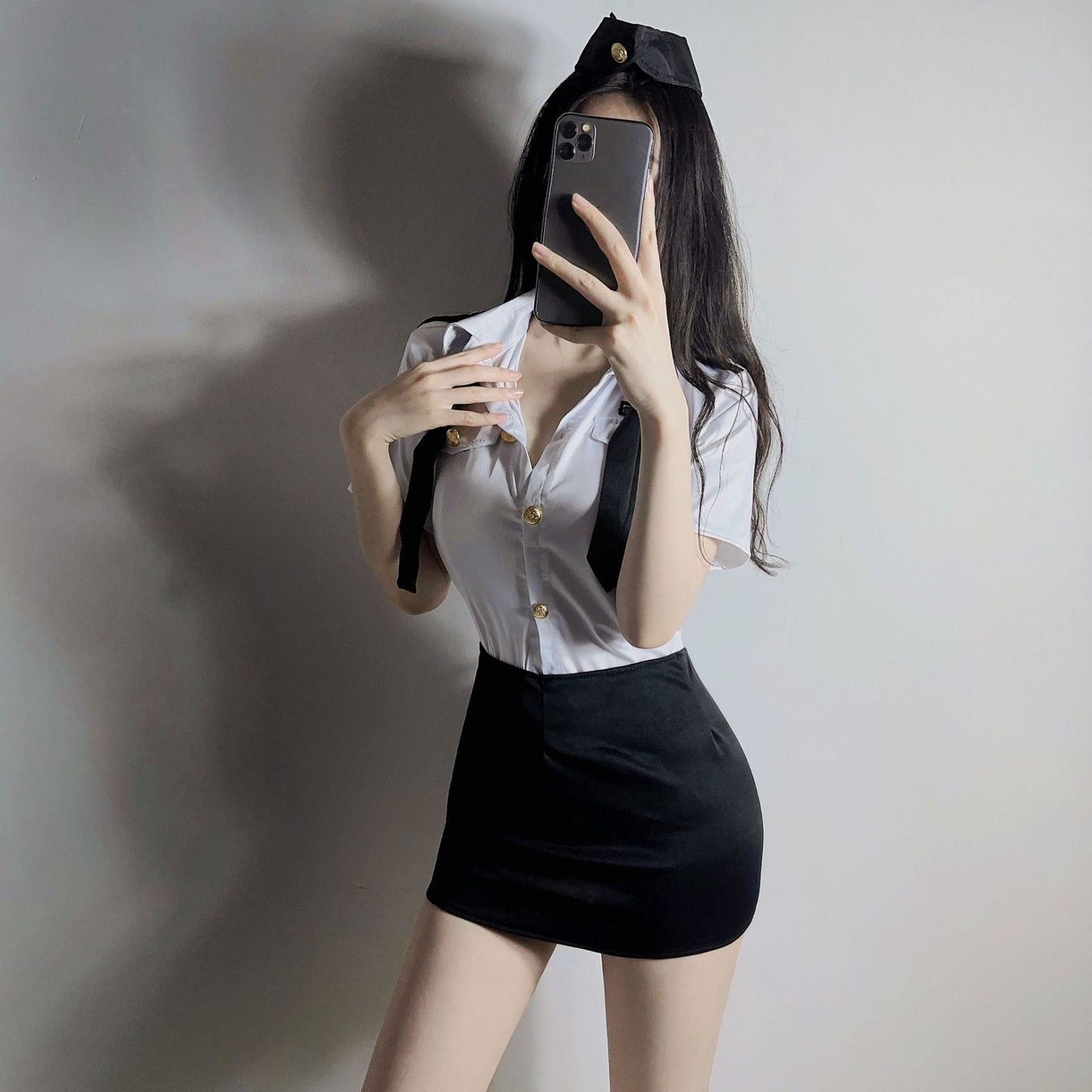 4 Piece Hostess Costume Nighty (5187)